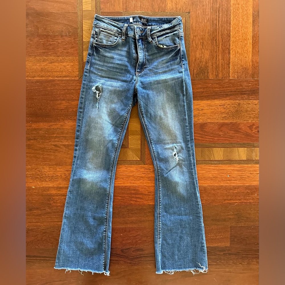 Kut from the cloth Stella high rise flare jeans 00